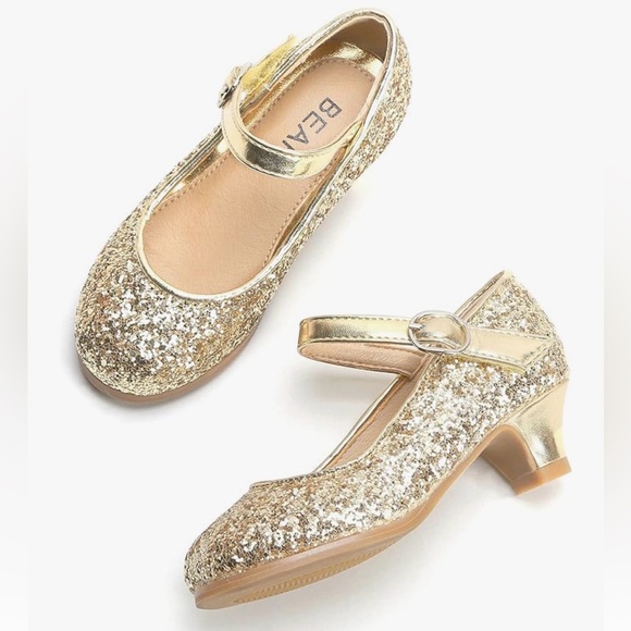Other - Gold Glitter Kids Shoes, size 13